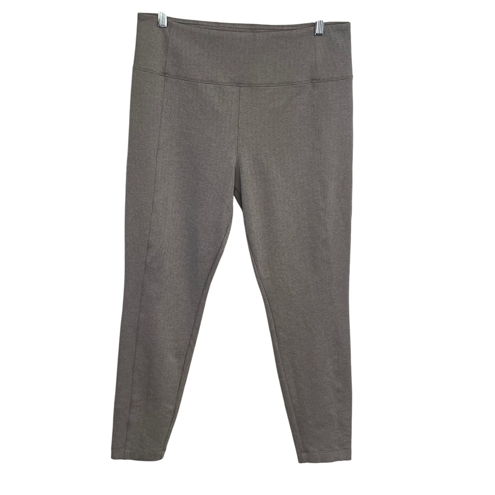 Athleta Herringbone Ponte High Rise Skinny Ankle Pants Trousers - Women's